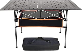 Folding campsite with adjustable height (95 x 72 55 cm) in aluminum.. DIAYTAR NIGERIA: Your partner in affordable online shopping with dependable delivery within 8 days.