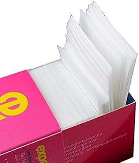 JB Store dissolving wipes in non -plush cotton for nail polish, 325 pieces.. DIAYTAR NIGERIA: Where every click leads to affordable purchases delivered promptly to your door.