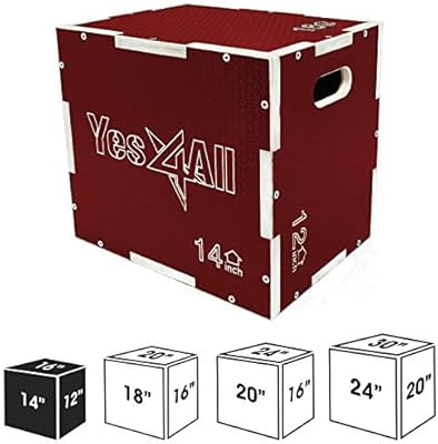 Yes4all 3-in-one wooden plow box, Plumtree Box platform for the house, the gym and outdoor exercises.. Discover the joy of choice with DIAYTAR NIGERIA's extensive selection and budget-friendly shipping.