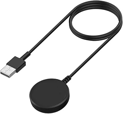 Intelligent watch charger, compatible with Samsung Galaxy Watch 4/3/Active 2/Active, USB replacement cable for Samsung Galaxy Watch 4/Galaxy Watch 3.. DIAYTAR NIGERIA: Where quality meets affordability, with thousands of products delivered in less than 8 days.