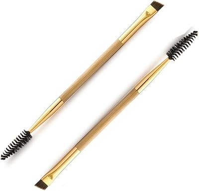 2 pieces with double end eyebrows with professional tilted eyelashes and wooden comb.. Shop without boundaries at DIAYTAR NIGERIA, offering extensive variety at prices you'll appreciate.
