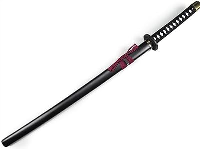 Wooden samurai sword, 100 cm long, wooden sword with scabbard, wooden weapons accessories, wooden katana, for cos animated shows.. DIAYTAR NIGERIA: Empowering Nigerians with access to affordable products and reliable 5-8 day delivery.