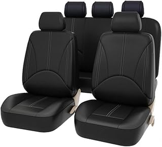 Set of 9 Beauty car seat protections, anti-dust, breathable, wear resistant and easy to clean, PU car seat protection for most cars (black).. Shop from Nigeria's largest product selection at DIAYTAR, with budget-friendly prices and swift delivery.