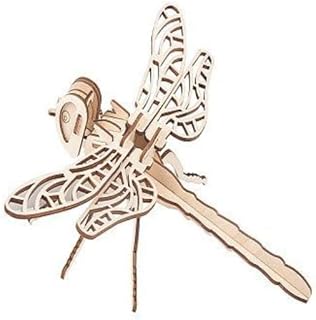 Yesin LP DIY 3D Wooden puzzle, insect model (11 pieces - 23 pieces, dragonfly).. DIAYTAR Nigeria: Great value, fast delivery, and endless options.