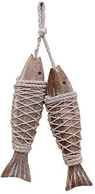 Wooden seafish to hang on wall decoration ornaments.. DIAYTAR NIGERIA: Your gateway to affordable shopping with thousands of products delivered nationwide.