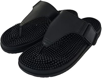 Riki Black - Japanese Massage Sandal/Kenko Reflexology - Acupression - Unisex.. From household needs to gadgets, DIAYTAR Nigeria has it all.