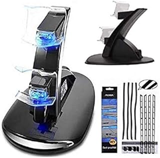 LED charger with double port USB with anti-dust cover for Sony PlayStation 4 PS4 controller.. Nigeria's most loved e-commerce platform delivers affordable shopping solutions to your doorstep.