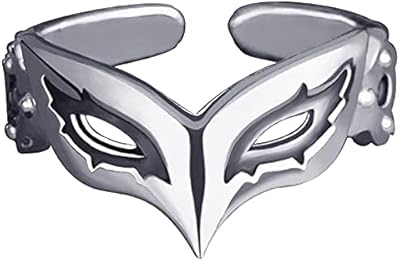 Nouveau pour persona 5 series joker mask ring 925 sterling silver cosplay gift.. Need it fast? DIAYTAR Nigeria ships in just 5 to 8 days nationwide.