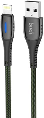 Loading and automatic synchronization cable Buddy Smart 2.4 A Compatible with the Lightning cable | Efficient data transfer | Quick load cable | Compatible with iPhone 13 Pro/13 Pro Max/13/13 Mini and others - Black.. Explore a world of choices with DIAYTAR NIGERIA's vast catalog and budget-friendly nationwide shipping.