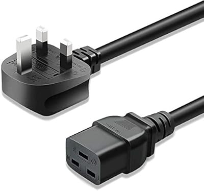 Power cable C19 British mains socket to IEC 320 C19 extension connectors (1.5 m).. DIAYTAR NIGERIA brings the joy of affordable shopping to your fingertips with delivery in less than 8 days.