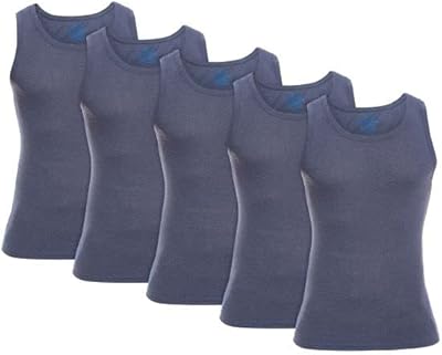 Set of 5 tank tops and for men | cotton thread at.. DIAYTAR NIGERIA: Empowering Nigerians with access to affordable products and reliable 5-8 day delivery.