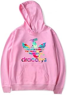 Ample and comfortable hoodie with long -sleeved unisex with a colorful and cool dragon dracare design.. Your complete shopping companion, DIAYTAR NIGERIA offers extensive selection delivered within the week.