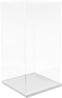 TOFICO Presentation box of action figurines, transparent storage box for dolls 30 x 15 cm, acrylic cube tray, collection of collection objects and gift storage.. DIAYTAR NIGERIA delivers on our promise of variety, affordability, and prompt nationwide service.