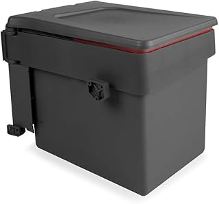Compact Amoca bin with automatic lid, capacity 15 liters, gray color, 8935423.. Experience the future of shopping with DIAYTAR NIGERIA's extensive selection delivered in just 5-8 days.