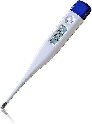 Digital LCD Emal LCD Digital Thermometer for children and adults, precise and waterproof, temperature measurement, white USB.. Skip the traffic, shop online — DIAYTAR Nigeria brings it to you.
