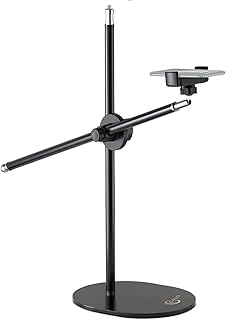 Adjustable 360 ​​degree adjustable table phone support, long arm for photography, tik tok, crafts, pastry, drawing, recording, kitchen (L).. Shop with purpose at DIAYTAR NIGERIA and discover a world of products at budget-friendly prices.
