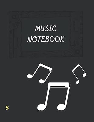 Music notebook: 9 -worn music notebook with 100 pages of virgin manuscript sheets and paper lines for writing songs.. DIAYTAR NIGERIA: Where every Nigerian finds what they need at prices they can afford, delivered promptly.