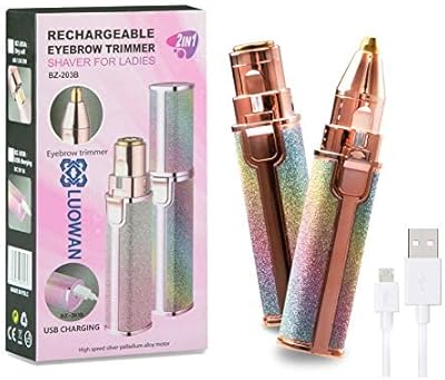 Rechargeable and painless eyebrow mower, precision eyebrow mower for hair removal of the face, lips, nose and face for men and women by reselle (B).. Unlock access to a wide range of products with DIAYTAR NIGERIA's affordable e-commerce platform.