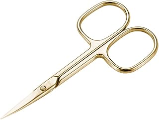 Stainless steel leving-steel closet, ultra-sharp versatile versatile curved blade, nail cutting and pedicure care scissors with case, 3.5 "golden".. Elevate your shopping experience with DIAYTAR NIGERIA's vast catalog and budget-friendly options.