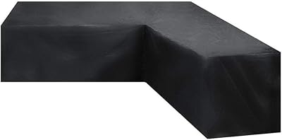 Cover of L-shaped garden furniture, Outdoor corner sofa cover, Oxford + PU coating, waterproof, anti-dust and UV protection, suitable for L, wood, fabric sofa (215*215).. DIAYTAR NIGERIA redefines convenience with our vast product selection and swift nationwide delivery.