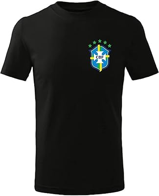T-shirt of the Brazilian football team, support t-shirt for the men's football team | women.. DIAYTAR NIGERIA delivers value, variety, and convenience with our nationwide 5-8 day shipping.