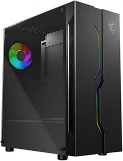 MSI laptop MSI Mag Vampiric 010x medium tower, 1 120 mm argb fan, Mystic Lightsync, MSI argb hub with controller, tempered glass panel, ATX, MATX - 306-7G08X11-809 - Black.. DIAYTAR NIGERIA transforms desires into deliveries with our affordable prices and dependable shipping.