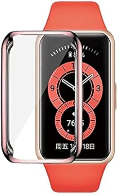 Dado complete protection shell compatible with Huawei Band 6, in TPU (Rose Gold).. With DIAYTAR Nigeria, everything is within reach — and within budget.
