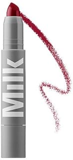 Milk makeup - lipstick (new white/dark red).. DIAYTAR NIGERIA: Redefining online shopping with unbeatable prices and consistent delivery times.