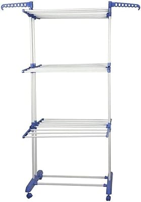 Dubai Gallery Metal Labs Linen, Silver/Blue, 76 x 49 x 169 cm.. DIAYTAR NIGERIA transforms dreams into deliveries with our affordable prices and reliable shipping.