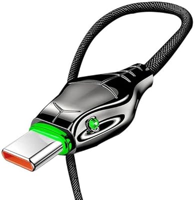 Aecam - Lighting Data Cable Animal character applicable to Android -C -Black Light Android Apple and USB Ing 5A USB charger (Type C 2M).. DIAYTAR NIGERIA: Your partner in affordable online retail with reliable delivery across the nation.