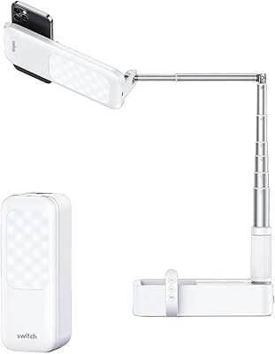 Lighting kit with Bluetooth switch lamp photo and portable video for selfie.. Shop for everything you need at DIAYTAR NIGERIA, with budget-friendly prices and quick delivery.