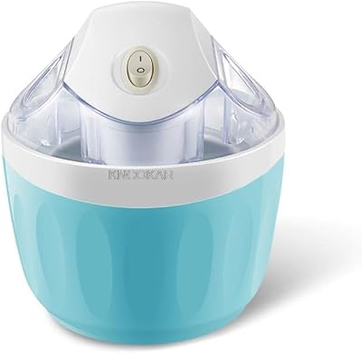 Ice cream machine, mini automatic icy yogurt machine, domestic electric, to make creamy ice cream, gelato, icy yogurt, syrup (blue).. Join millions of satisfied shoppers using DIAYTAR Nigeria every day.