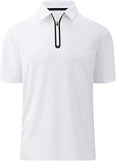 Zipped polo shirts with short sleeves for men, classic polo shirt with contrasting collar and quarter zip.. DIAYTAR NIGERIA brings affordable shopping to your fingertips with reliable delivery in less than 8 days.