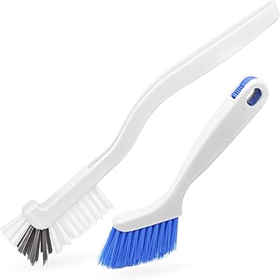 Cleaning brush with handle, small hard scouring brush to clean the sink, toilet, kitchen, edges of the floor for domestic use, cleaning brush for window rails.. DIAYTAR NIGERIA makes quality accessible with our extensive catalog and competitive delivery rates.