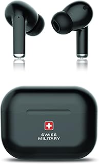 SWISS Military Delta True wireless headphones with deep bass, with microphone for HD calls and audio with fast -type C load, compatible with most Android/iOS/Harmony OS (black) devices (black).. Shop smarter with DIAYTAR NIGERIA's vast product range and budget-friendly delivery within the week.