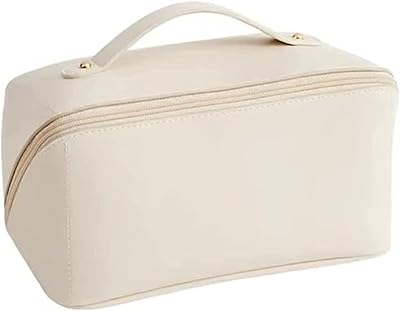 Large capacity travel cosmetics kit travel make -up carrier cups in leather.. Every order, every item — DIAYTAR Nigeria delivers fast and reliably.
