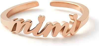 Mimi's ring is a gift for grandmother, girl's ring, elegant ring, grandmother jewelry.. DIAYTAR NIGERIA brings online shopping to every Nigerian with affordable prices and reliable shipping.
