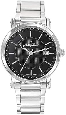 Quartz watch Mathey Tissot HB611251Man for men analog display and steel bracelet.. Experience the future of online shopping with DIAYTAR NIGERIA's extensive product range and competitive pricing.