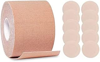 Glamorout tape adhesive for breast lifting bra for a cap with 5 pairs of covers.. Discover the joy of online shopping with DIAYTAR NIGERIA's budget-friendly prices and reliable shipping.