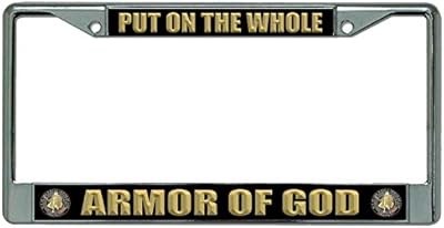 Chrome license plate framework of God.. Discover endless possibilities with DIAYTAR NIGERIA's vast e-commerce selection and budget-friendly delivery.