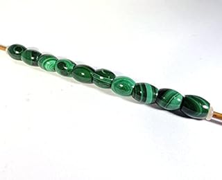 10 pieces of natural stylist malachite, wholesale price, 14x8mm barrel, large holes charms, European bracelet pearls.. Experience the convenience of online shopping with DIAYTAR NIGERIA's reliable 5-8 day delivery service.