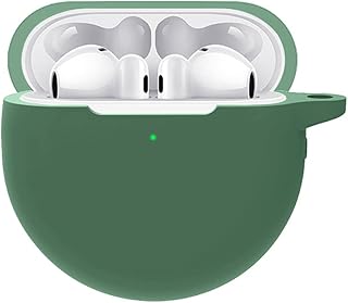 Toptech Huawei Freebuds 4 Silicone Protective case, loading case, travel protection bag, compatible with Huawei Freebuds 4 2021 wireless headphones (green).. Why shop anywhere else? DIAYTAR Nigeria has it all, at prices you’ll love.