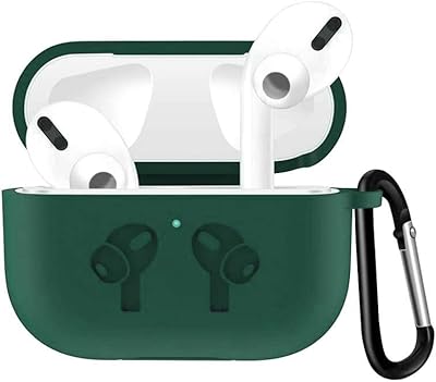 Silicone protective shell for Apple AirPods Pro 2, fine protective shell for AirPods Pro 2 with keychain (Apple AirPods Pro (2nd generation 2022), olive green).. Shop smarter with DIAYTAR Nigeria — from household essentials to electronics, we have everything you need. Plus, our delivery is fast, secure, and arrives between 5 and 8 days.