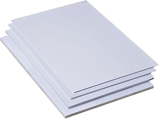 Motrz 2 pieces PVC sheet foam panel DIY for DIY construction panels model craft 5 to 8 mm thick - white, 200 mm x 300 mm x 5 mm.. DIAYTAR NIGERIA brings the joy of affordable shopping to your fingertips with delivery in less than 8 days.