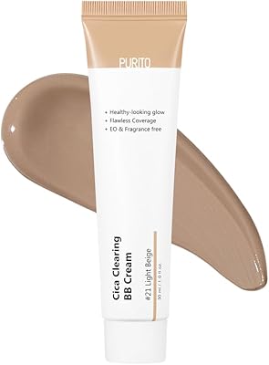 Pureto BB Cream SPF 38 PA +++ Cica, 30 ml (vegetarian), 21 light beige.. From checkout to your doorstep in less than a week — DIAYTAR Nigeria.