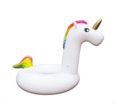 Giant swimming ring inflatable unicorn 275 cm 108 inches, summer aquatic pleasure.. DIAYTAR NIGERIA: Where smart shoppers find everything they need at prices they can afford.
