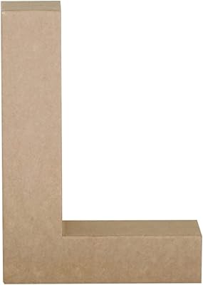 Paper walking, letter L, 4 inch, 1 piece (1), brown.. Experience the power of choice with DIAYTAR NIGERIA's extensive catalog delivered within the week.
