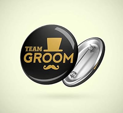 Wedding team badge Yey Wedding Collection Noir (pack of 6.. DIAYTAR NIGERIA: Making quality products accessible to all Nigerians at affordable prices.