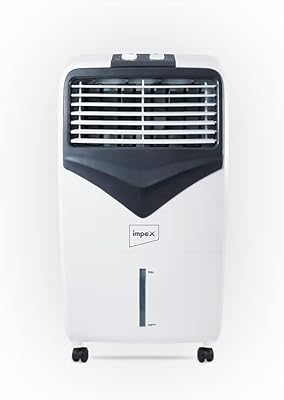 Impexy personal air cooler 130 W 22 L with automatic movement control.. Get access to thousands of affordable products only on DIAYTAR Nigeria.