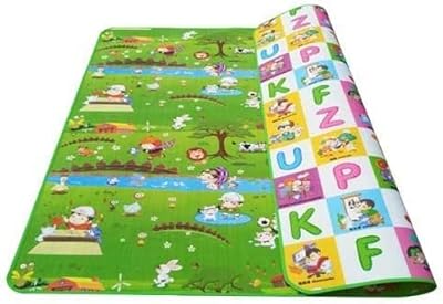 Delubek baby gaming carpets for children, HAPPY FARM carpet, baby awakening mat (150 x 180 cm).. Forget the long lines — DIAYTAR Nigeria is always open for shopping.